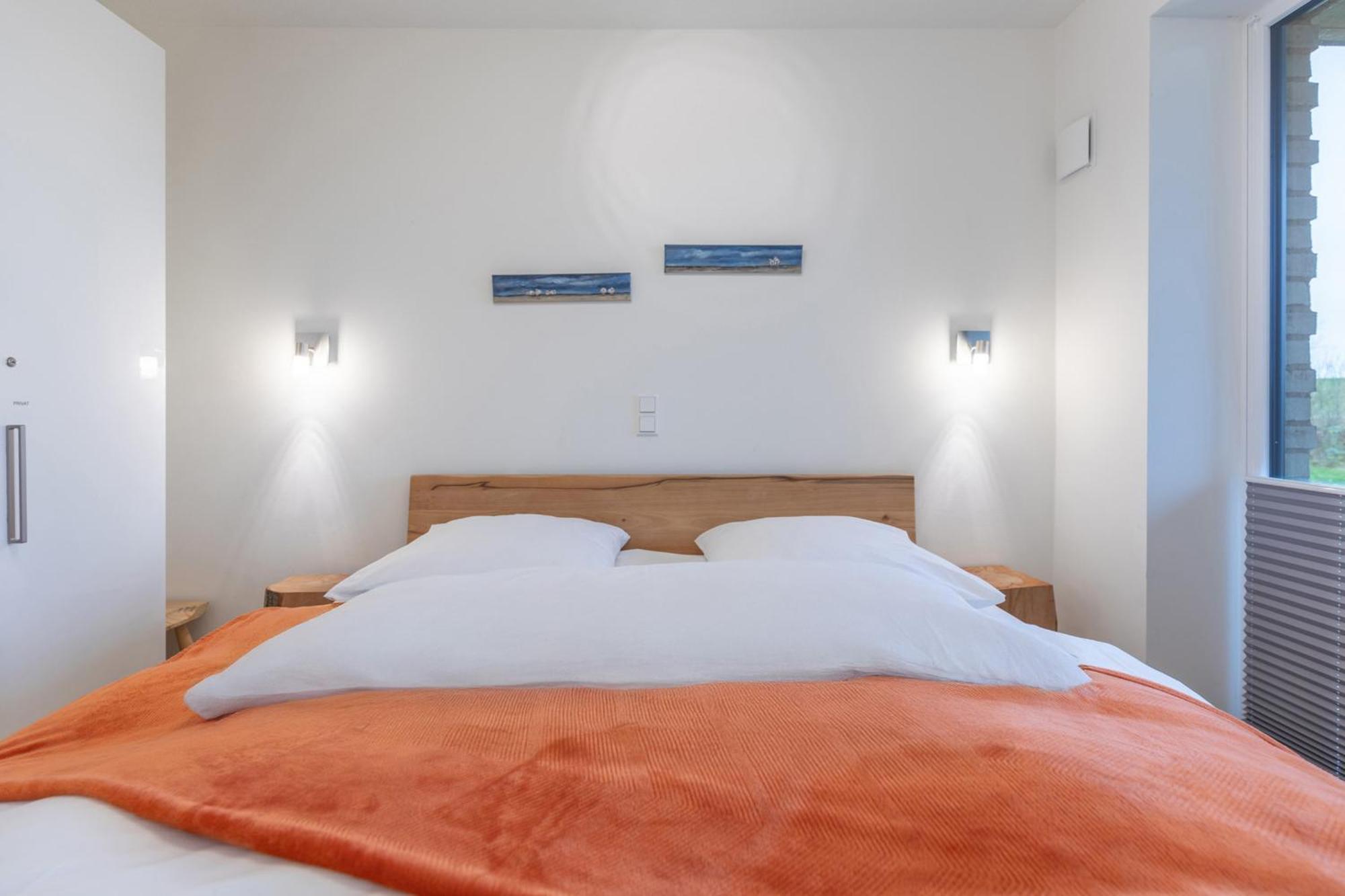 Ferienwohnung "Halligstork" Direkt Am Nordseedeich Mit Blick Auf Den See Nordstrand Dış mekan fotoğraf